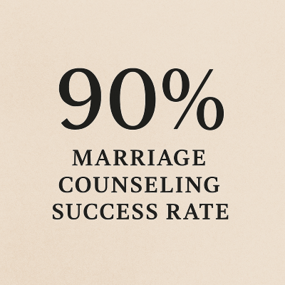 marriage counseling success rate