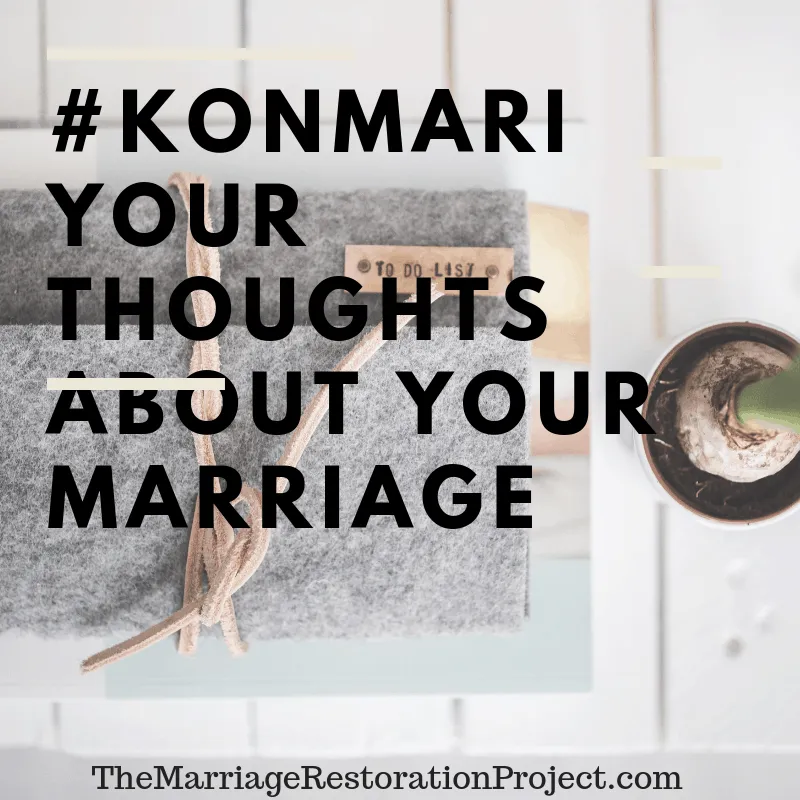 konmari your marriage