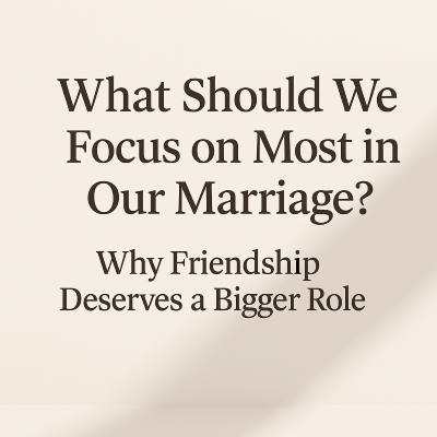 friendship in marriage is often overlooked