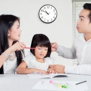 do kids hear when parents argue and fight