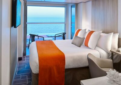 Prime Veranda Stateroom aboard Celebrity Summit cruise ship to Bermuda