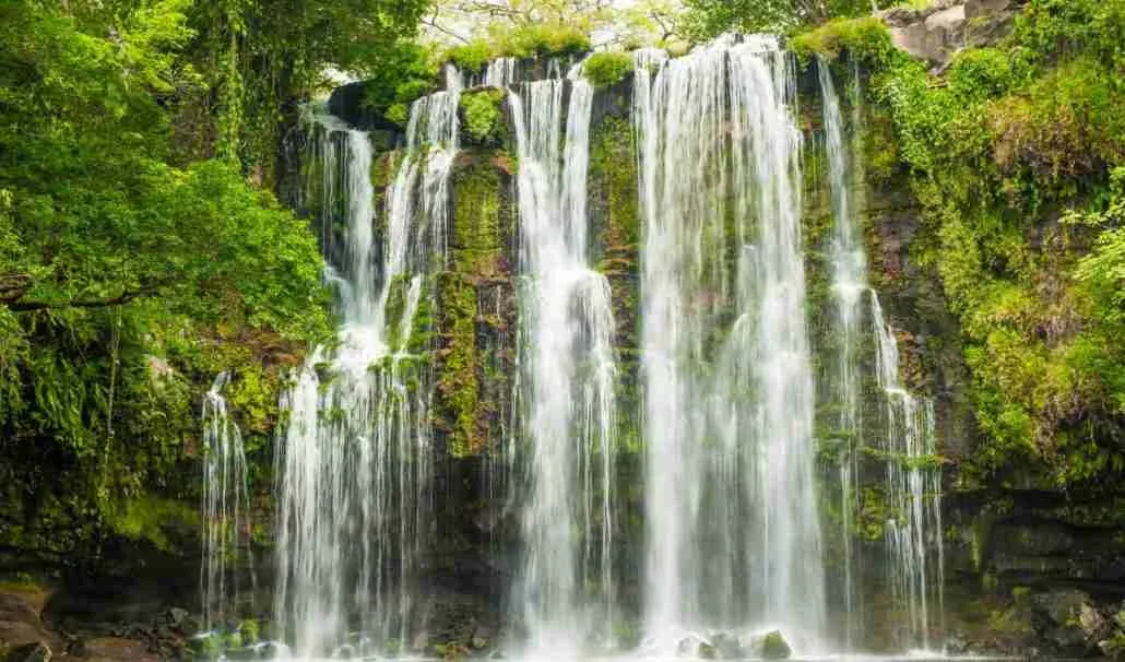 Romantic Cataratas Llanos de Cortez Waterfall Costa Rica