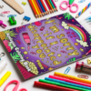 Apologies Coloring Pages to say I'm Sorry | Relationship Gift | Adult Teen Kid Couples Coloring Book, Apology Card Printable - Image 8