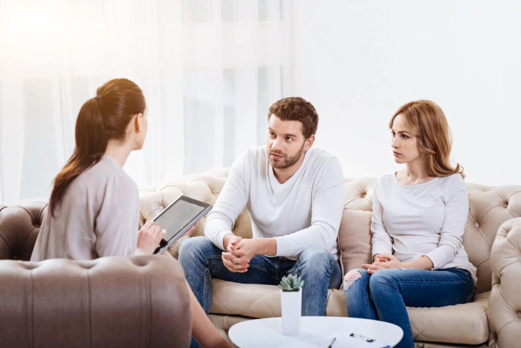 Couple In Therapy Sessions