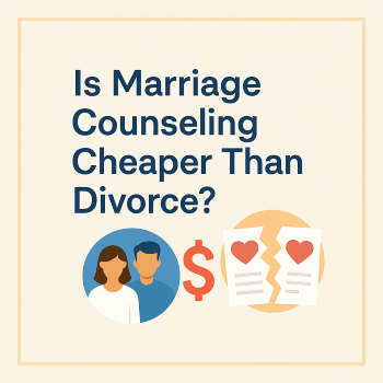 is marriage counseling cheaper than divorce