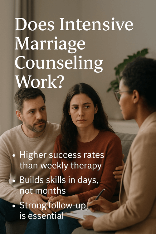 intensive marriage counseling works when traditional couples therapy hasn't